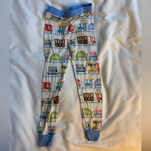 Little Sleepies “Education Express” long sleeve jammies - Picture 2 of 5